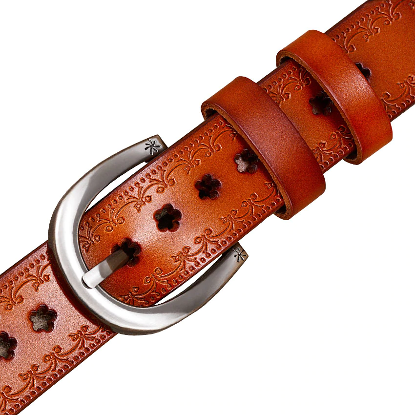 Men's Narrow Leather Belt