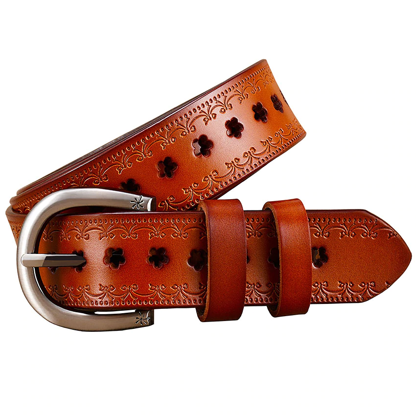 Men's Narrow Leather Belt