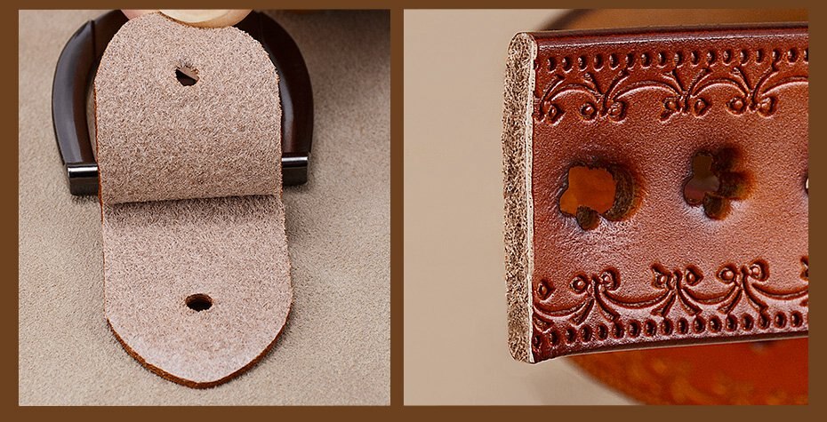 Men's Narrow Leather Belt