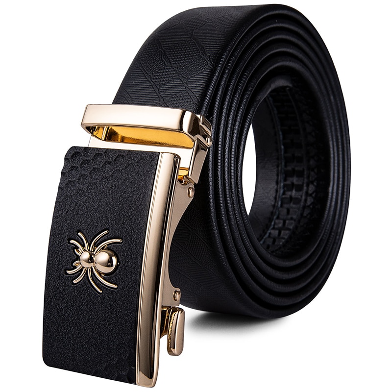 High Quality Genuine Leather Men's Belt And Buckle