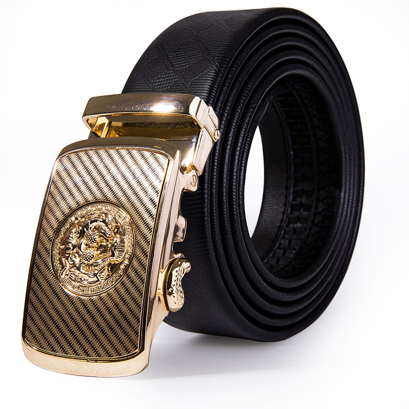 High Quality Genuine Leather Men's Belt And Buckle