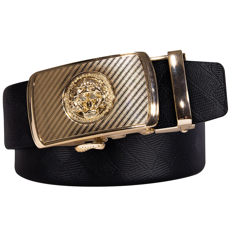 High Quality Genuine Leather Men's Belt And Buckle