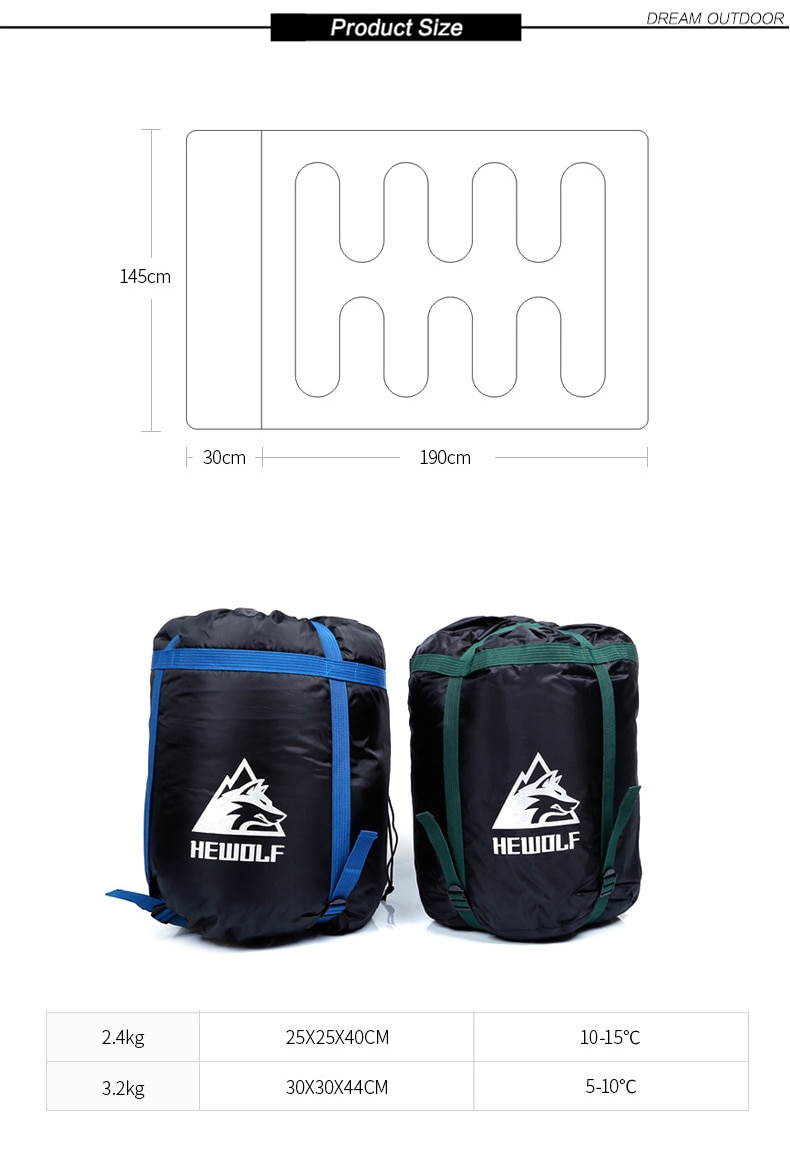 Plaid Detailed Double Sleeping Bag