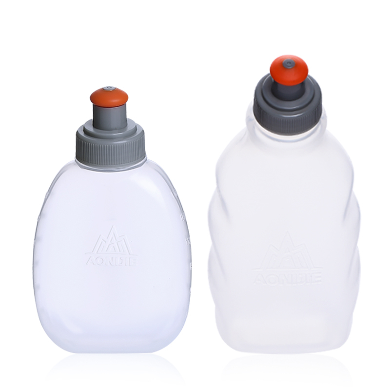 Compact Sport Hydration Flasks Pair