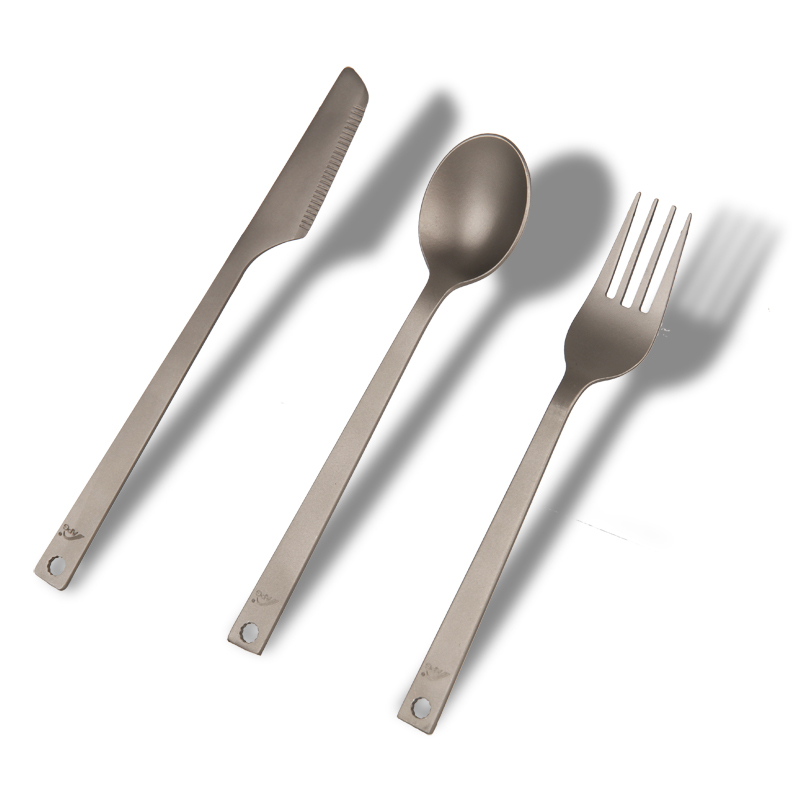 Titanium Camping Cutlery Set