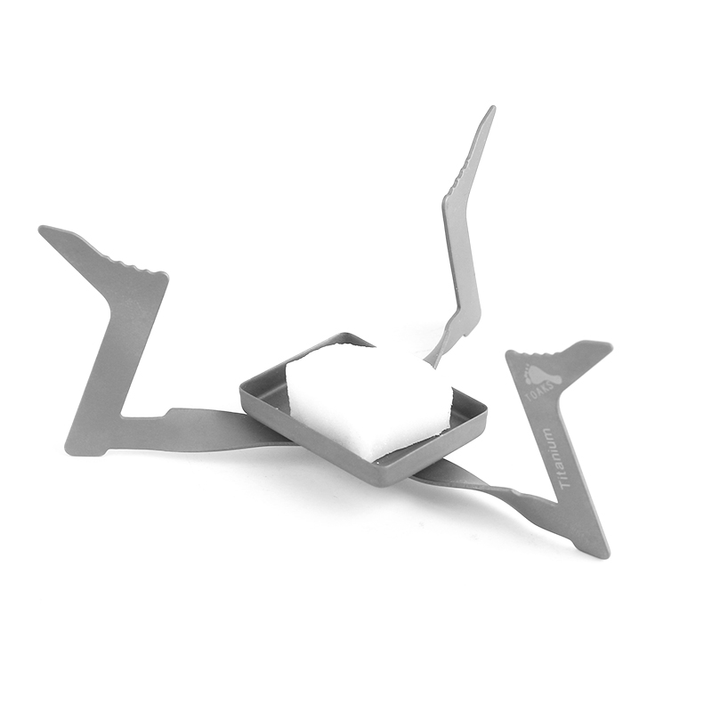 Ultralight Folding Titanium Alcohol Stove