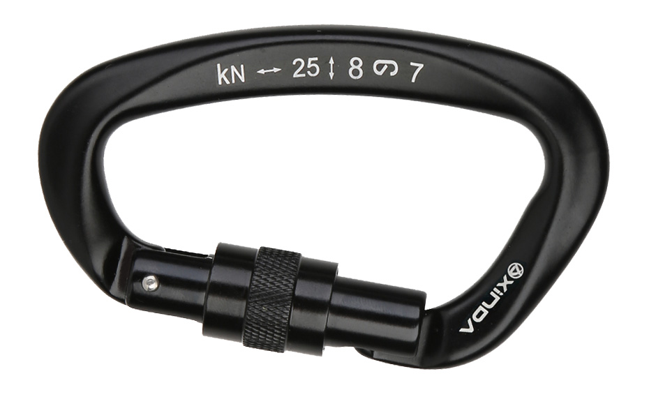 D-Shaped Climbing Carabiner