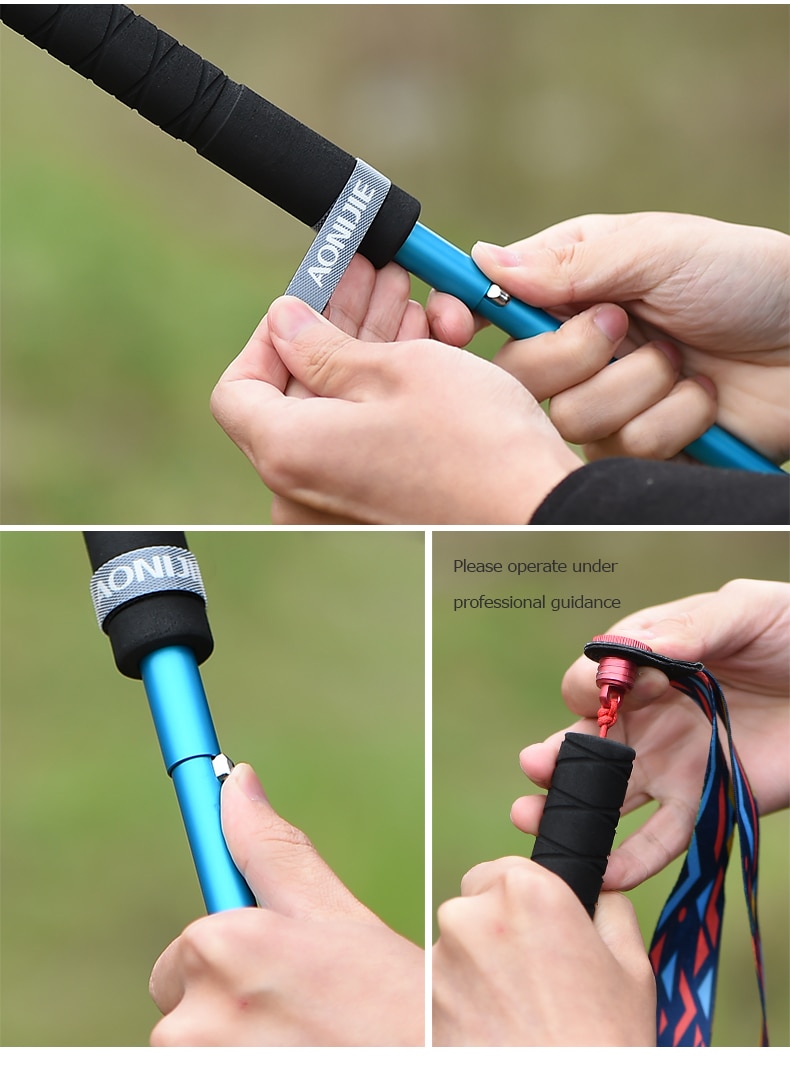 Lightweight, Folding, Collapsible, Trekking Poles