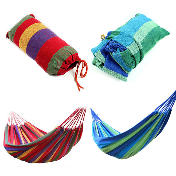 Portable Canvas Hammock for Camping