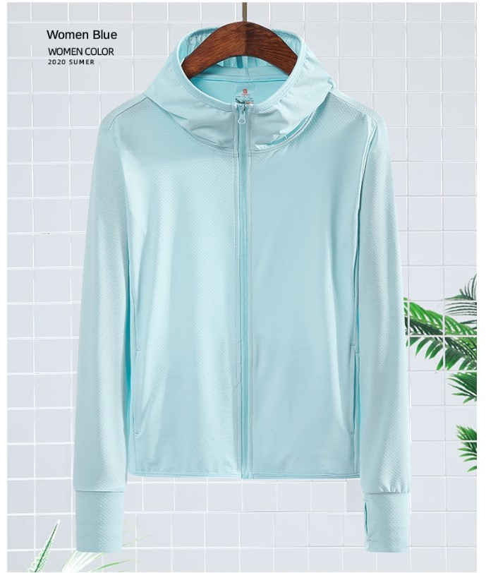 Pastel Color UV Protection Jacket- Quick Dry