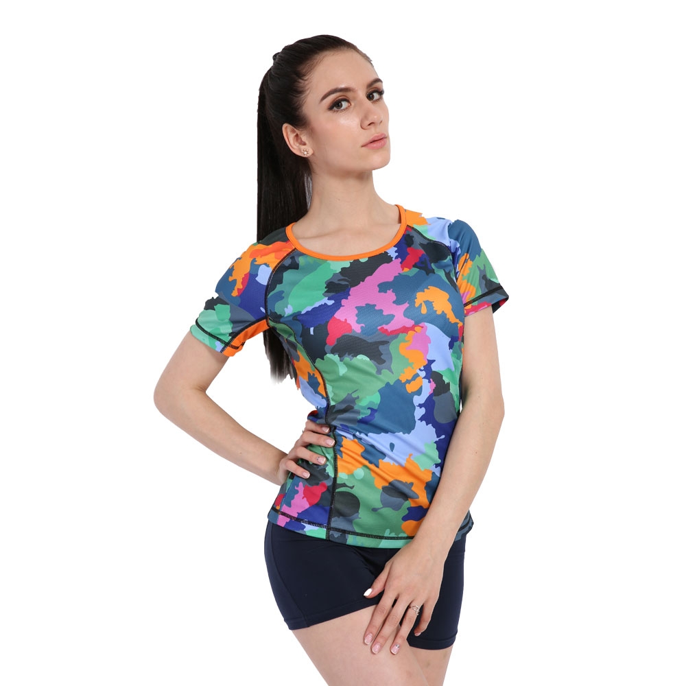 Camouflage Thin Hiking Top