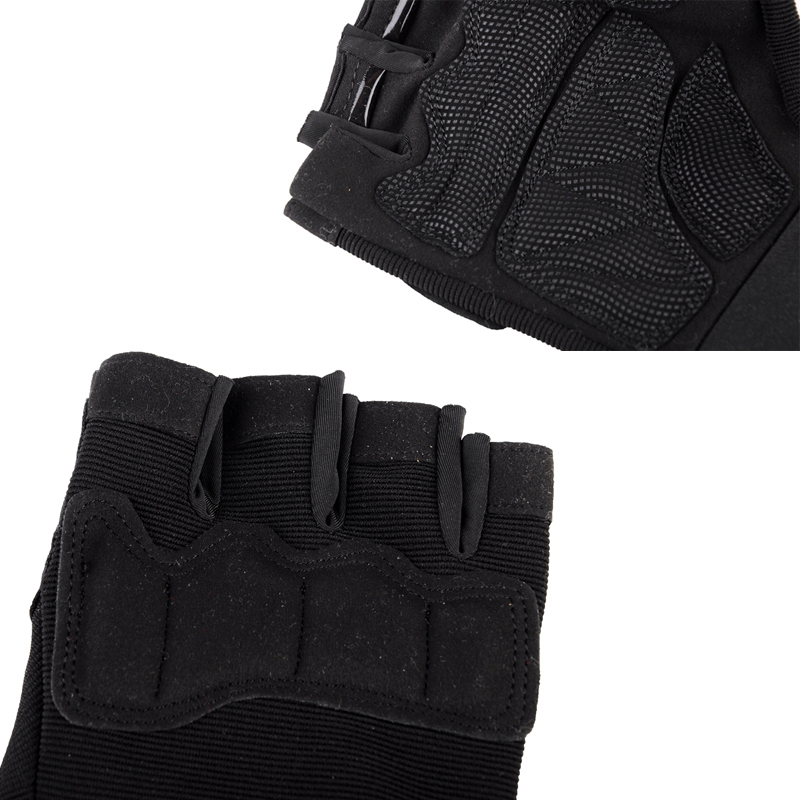 Military Style Fingerless Gloves