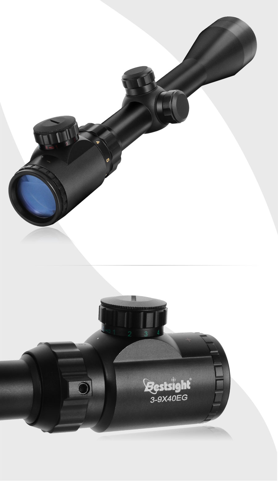 3-9x40 Aluminium Alloy Optic Scope