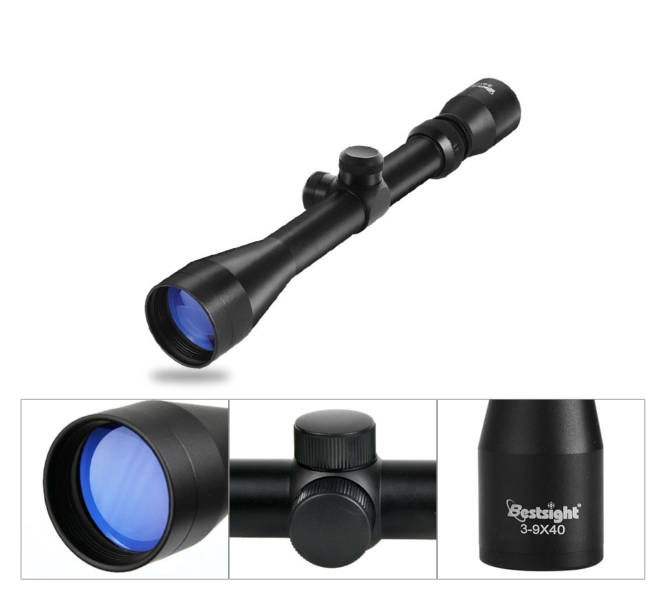 Tactical 3-9x40 Hunting Gun Rifle Scope
