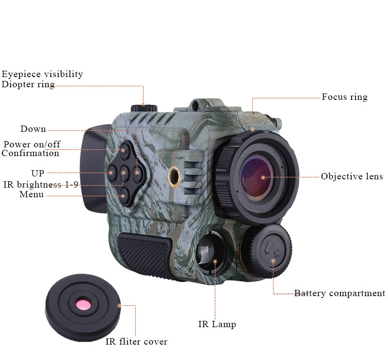 Mini Night Vision Digital Video Camera
