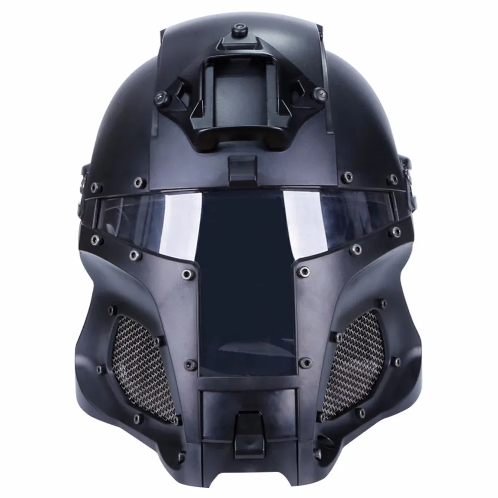 Airsoft Paintball Tactical Helmet in Black