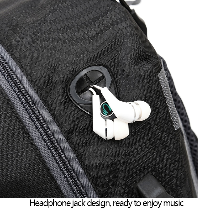 Waterproof Camping Backpack with USB Port