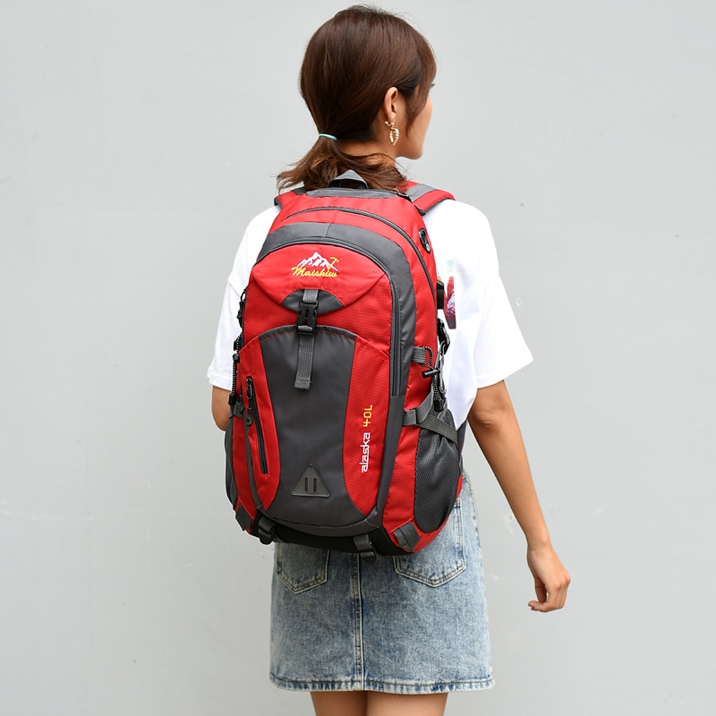 Waterproof Camping Backpack with USB Port