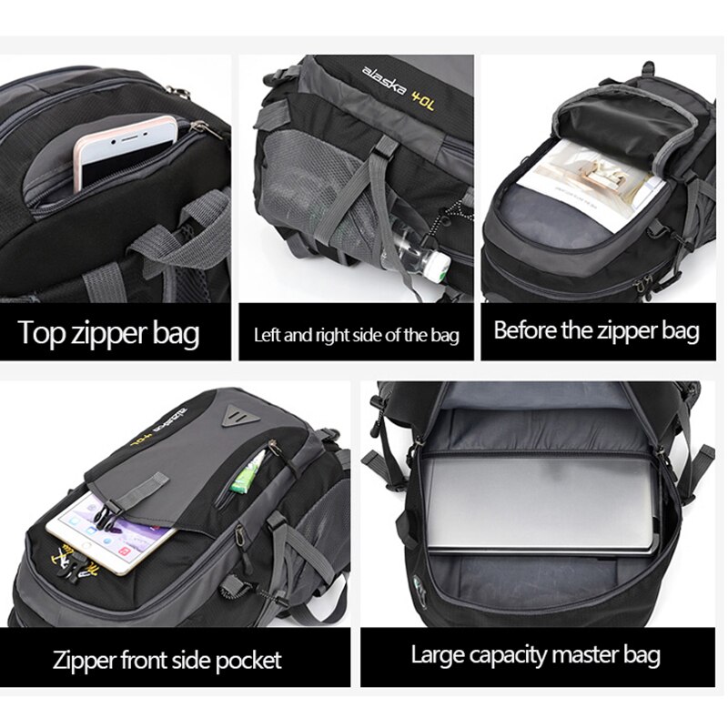 40L Waterproof Men's Backpack