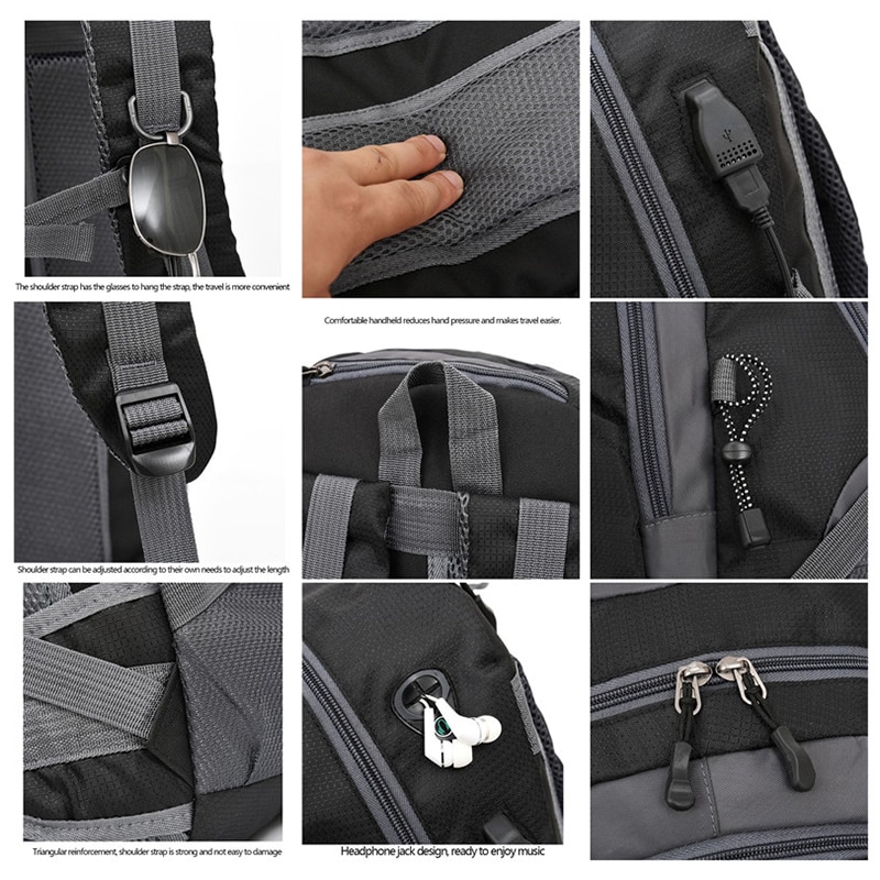 40L Waterproof Men's Backpack