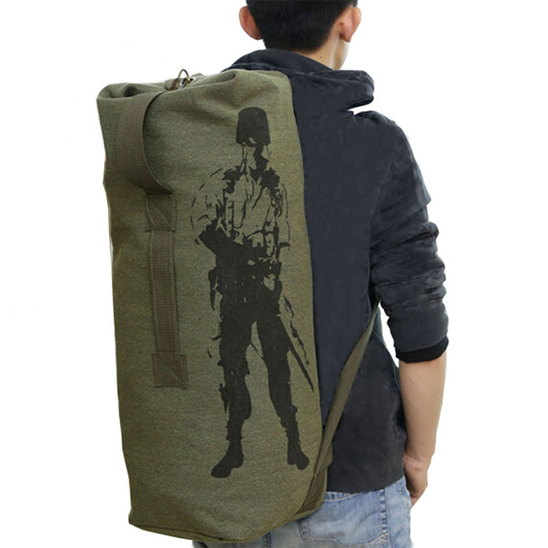High Quality Multifunctional Durable Canvas Travel Backpack