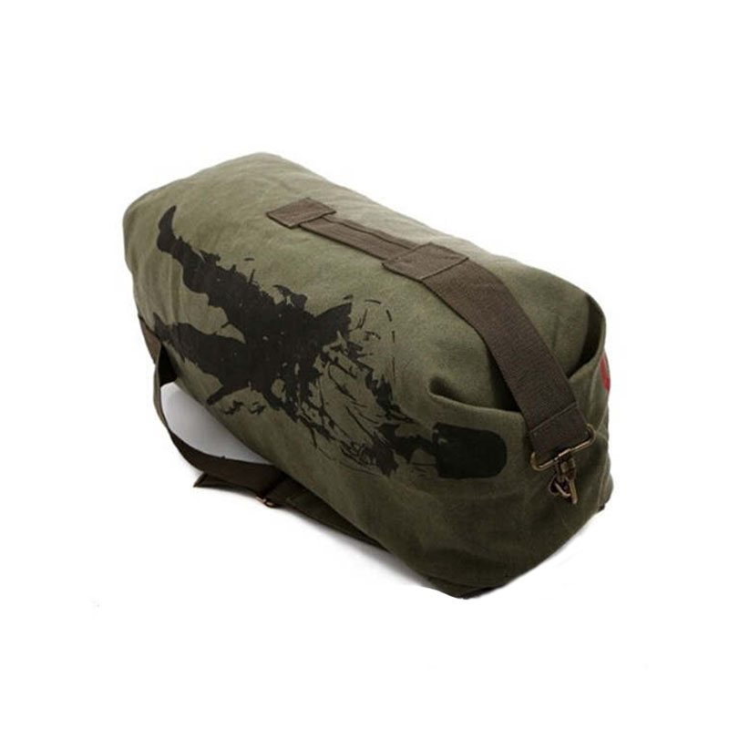 High Quality Multifunctional Durable Canvas Travel Backpack