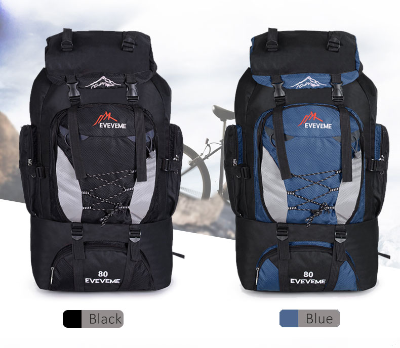 Waterproof Climbing 80L Backpacks