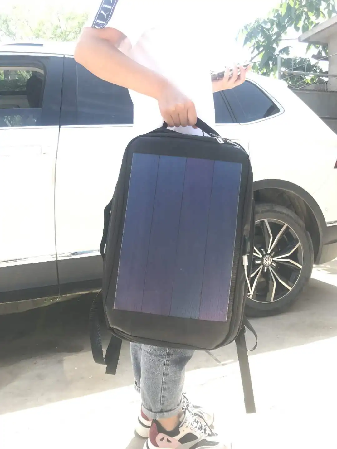 Customized Portable Solar Backpack