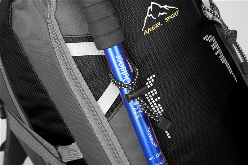 Camping Backpack with Reflective Detail