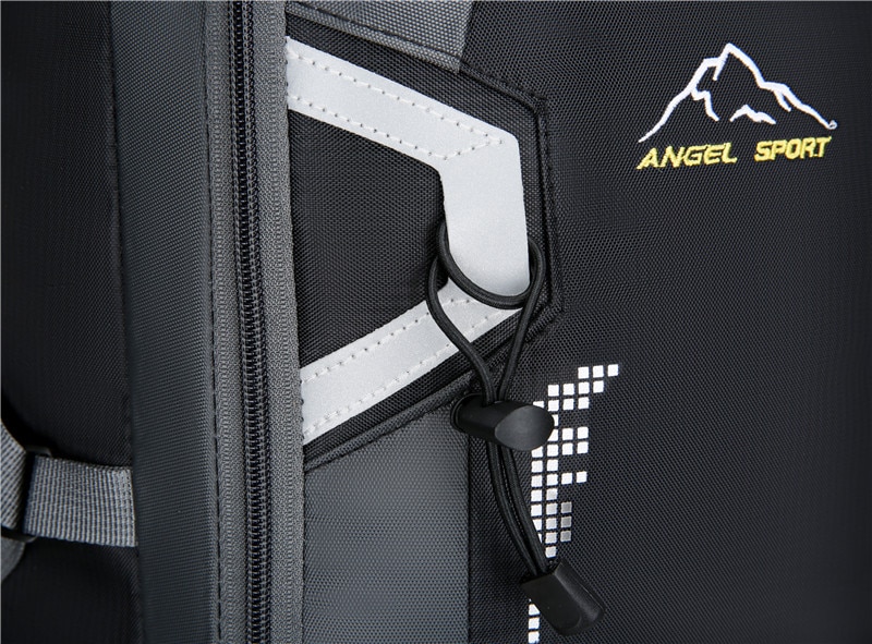 Camping Backpack with Reflective Detail