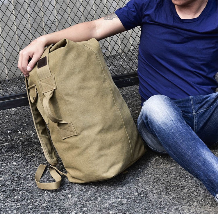 Outdoor Canvas Military Backpacks