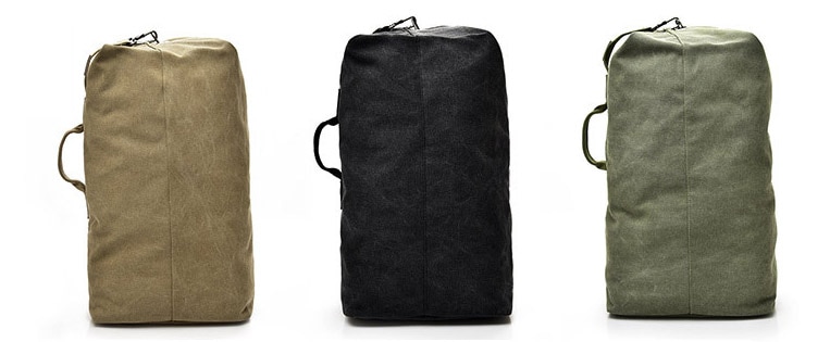 Outdoor Canvas Military Backpacks