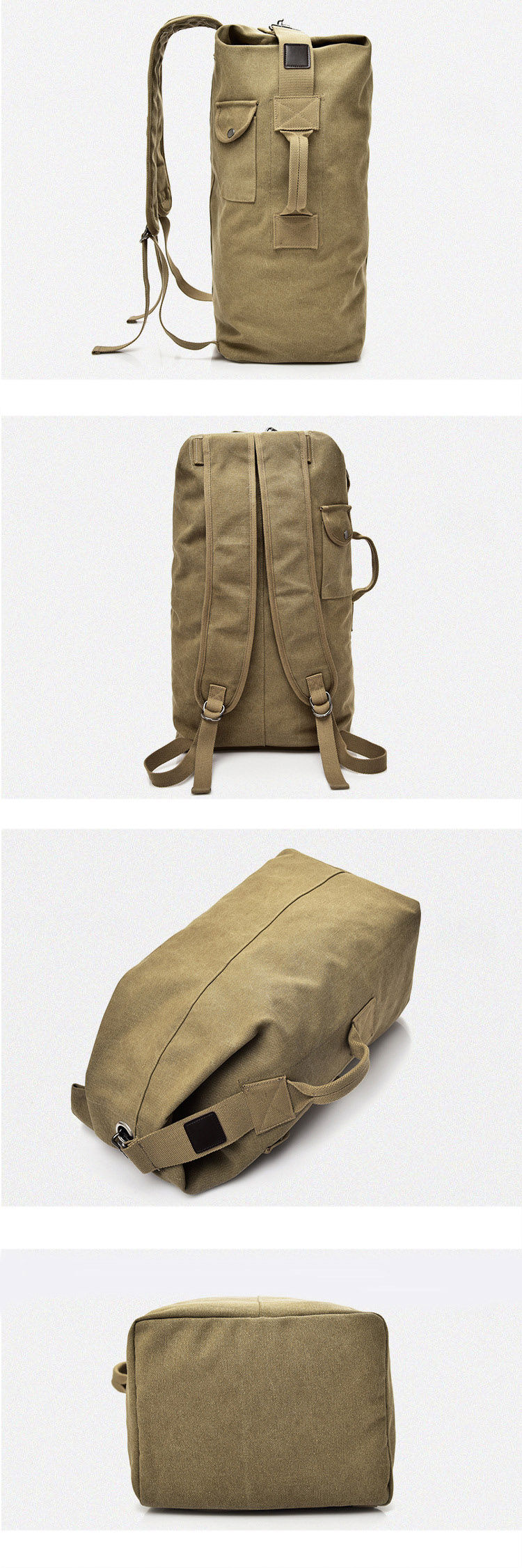 Outdoor Canvas Military Backpacks