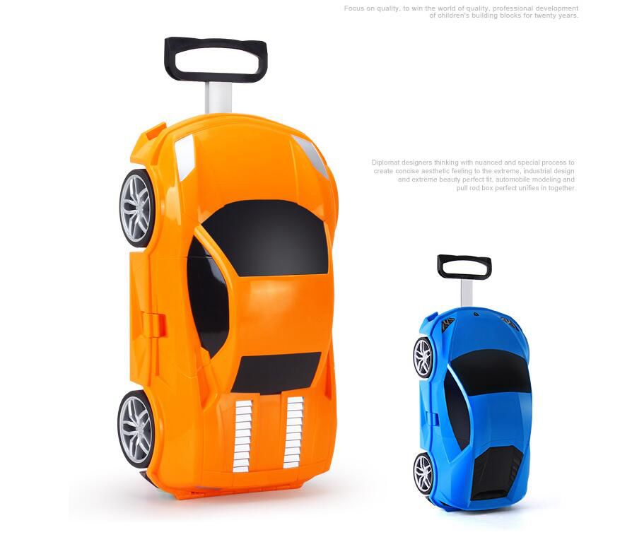 Kid's Car Shaped Luggage Suitcase