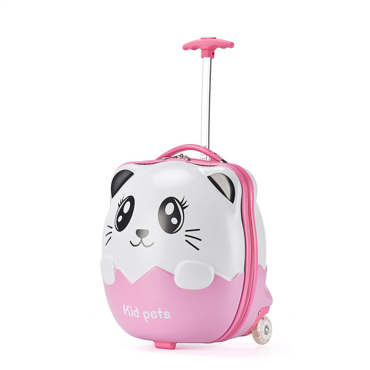 Kid's Panda Shaped Trolley Bag