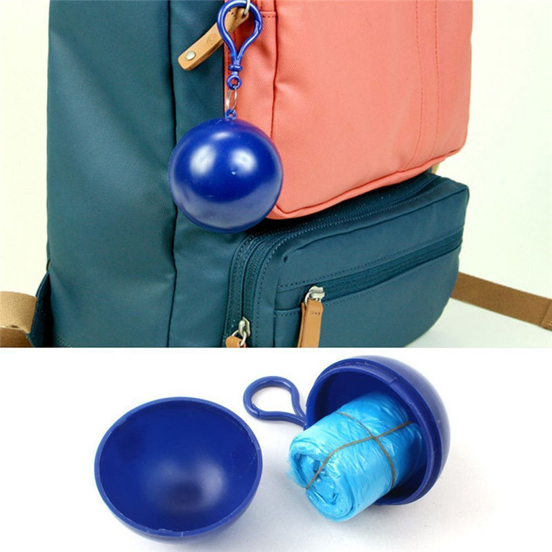 Disposable Rain Coat with Ball Case