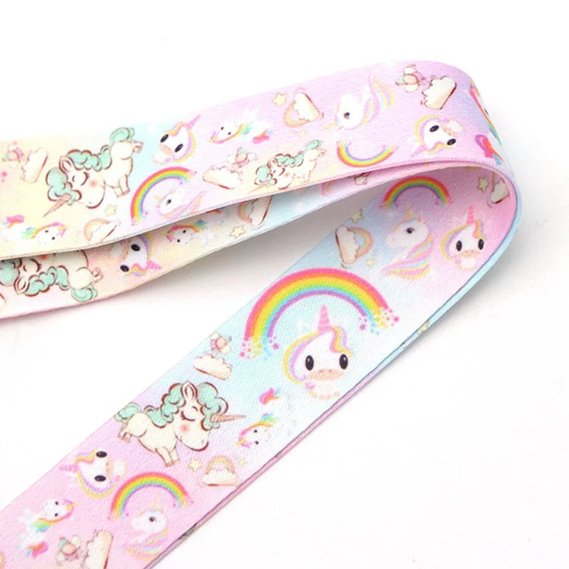 Unicorn Pattern Lanyard