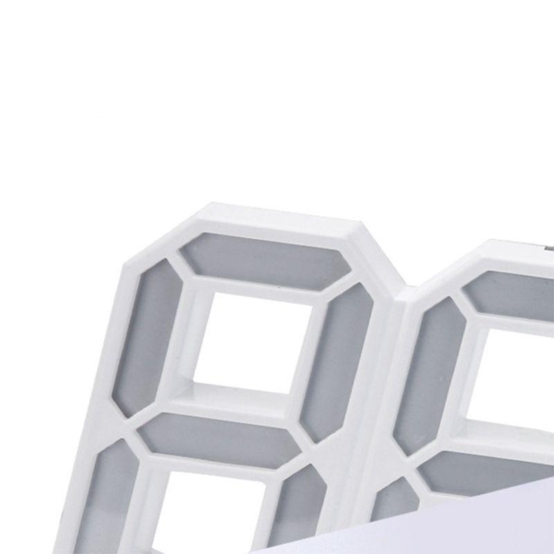3D LED Digital Alarm Wall Clock