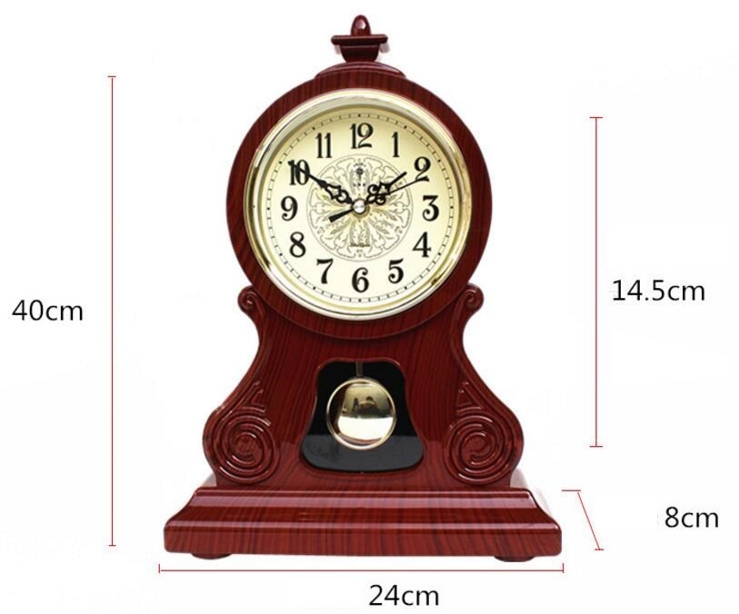 Classic Antique Style Table Pendulum Clock