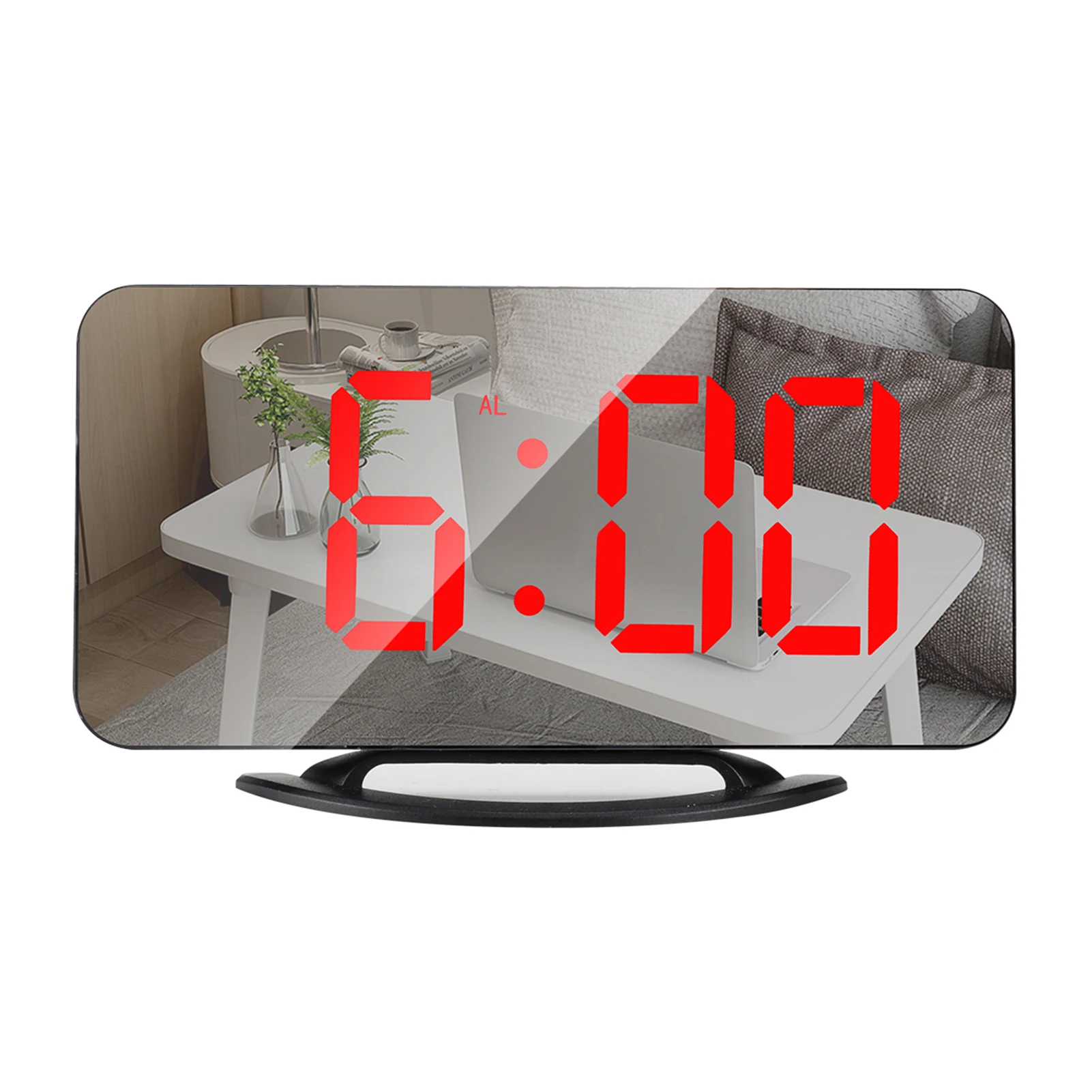 LED Mirror Digital Clock