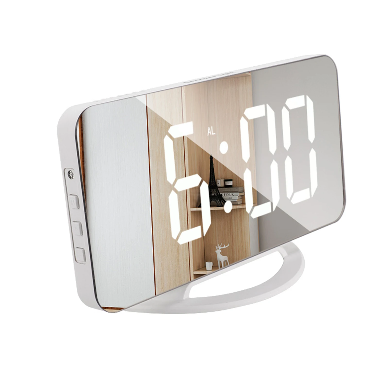 LED Mirror Digital Clock