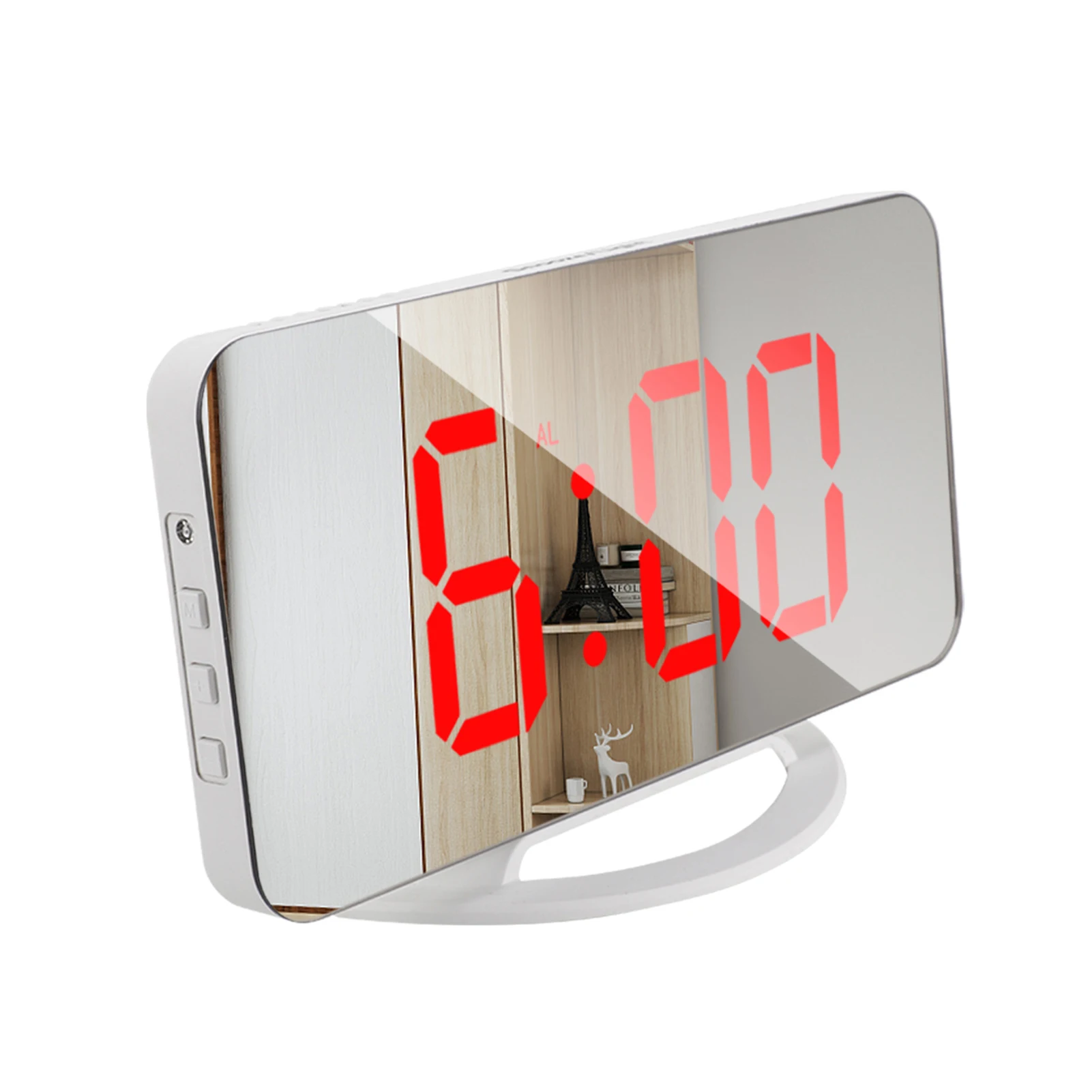 LED Mirror Digital Clock