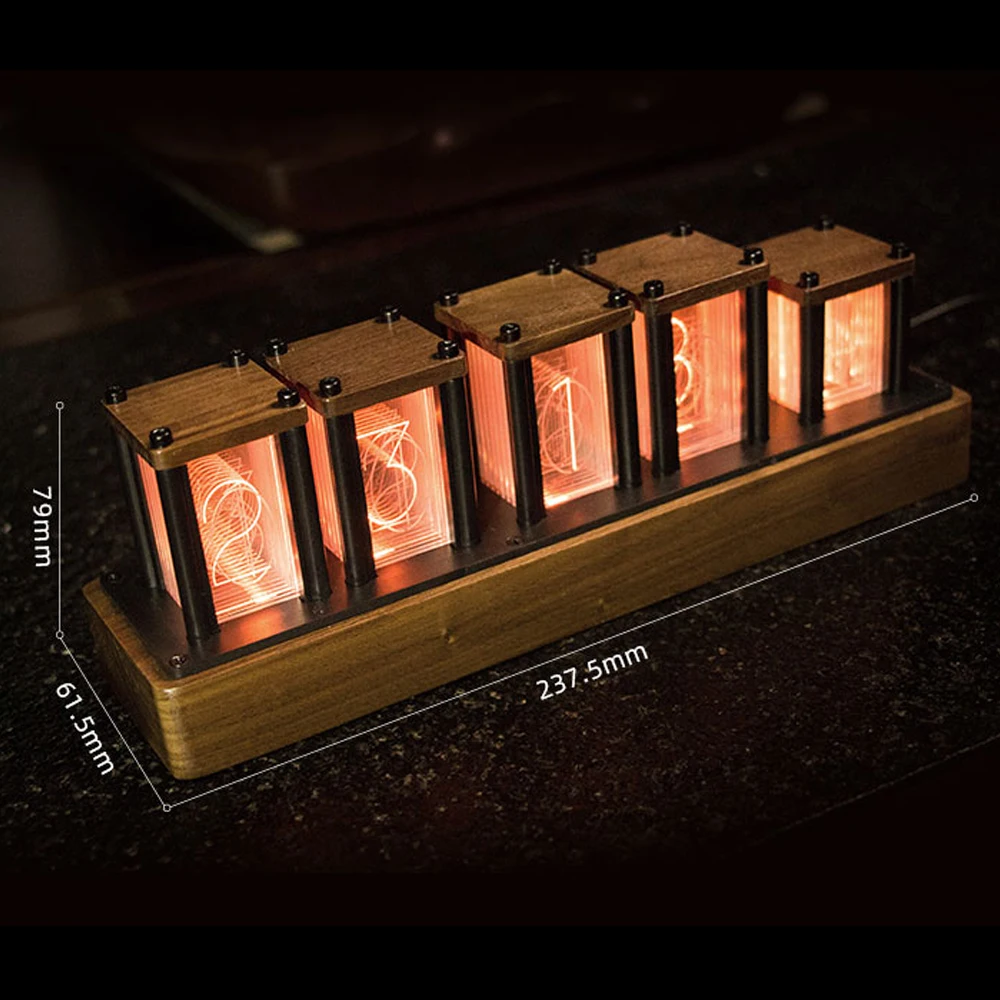 RGB Light Imitation Digital Clock