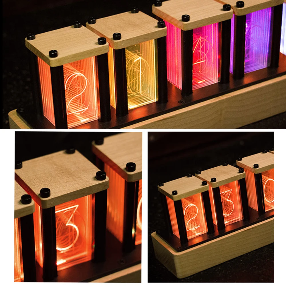 RGB Light Imitation Digital Clock