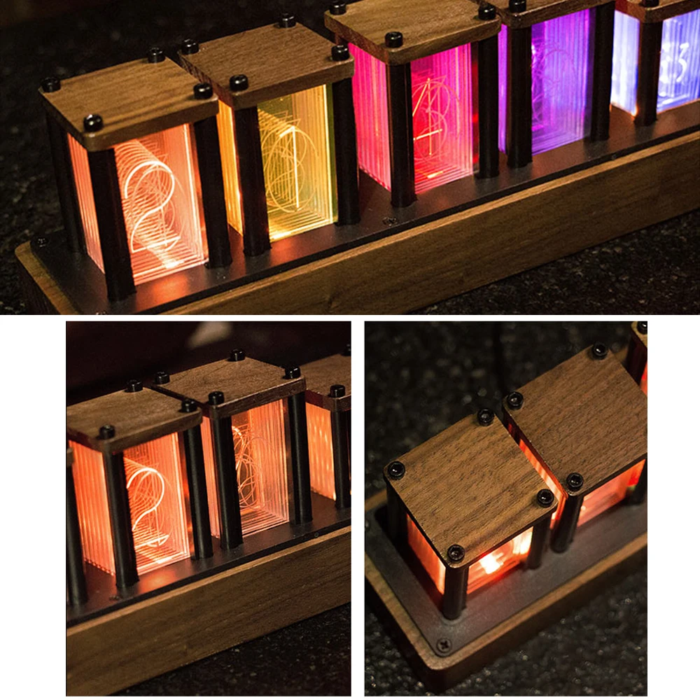 RGB Light Imitation Digital Clock