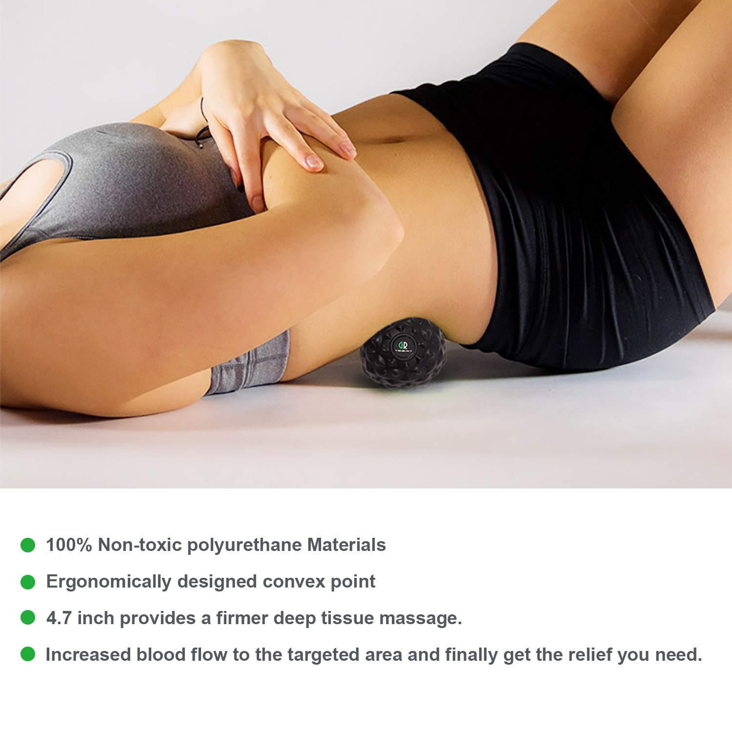 Lightweight Foam Yoga Massage Balls and Rollers
