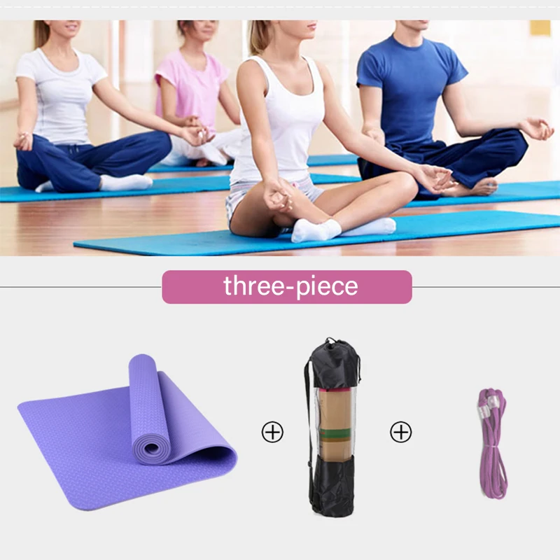 6 mm Two Tone Fitness Mat