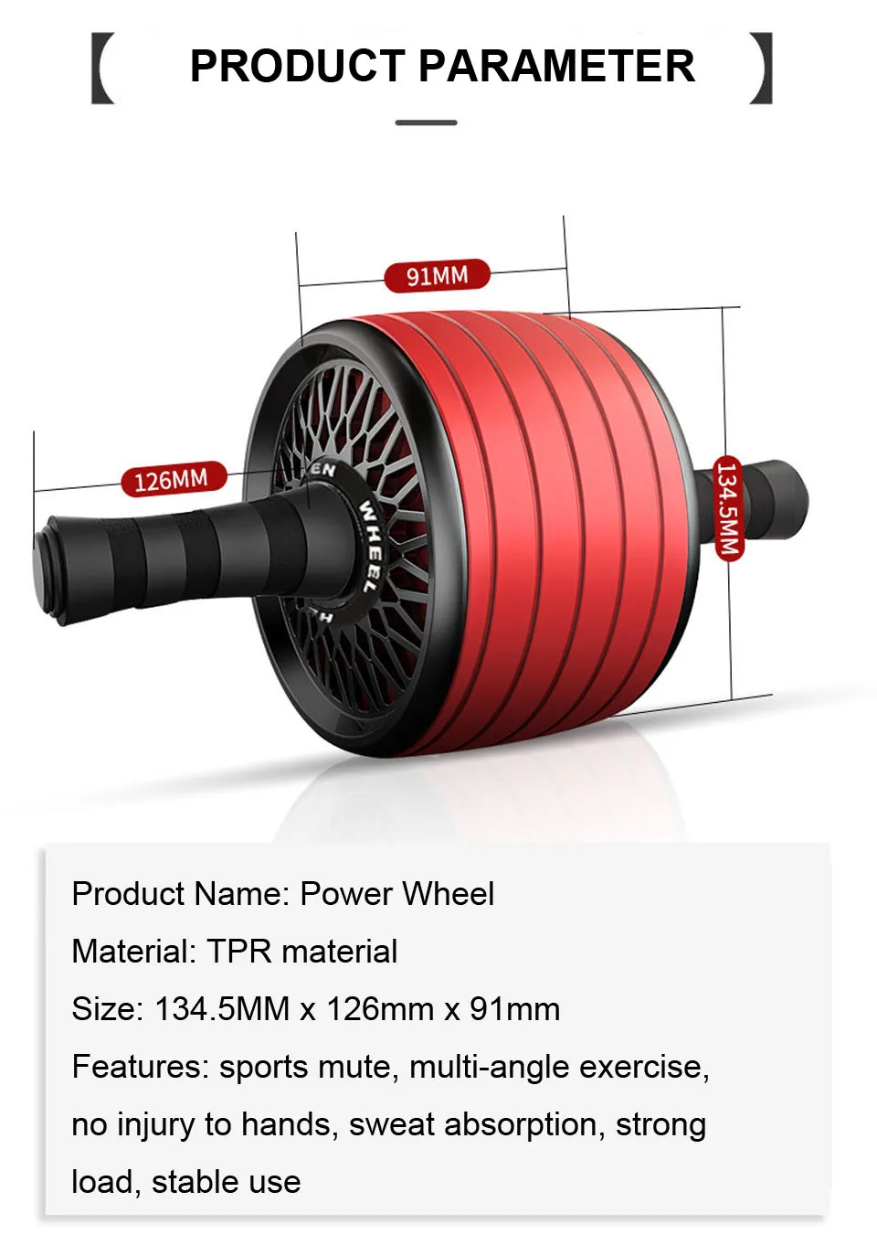 Sport Fitness Abdominal Roller