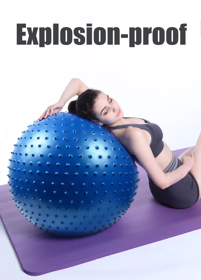 Explosion-Proof Massage Yoga Ball for Exercises