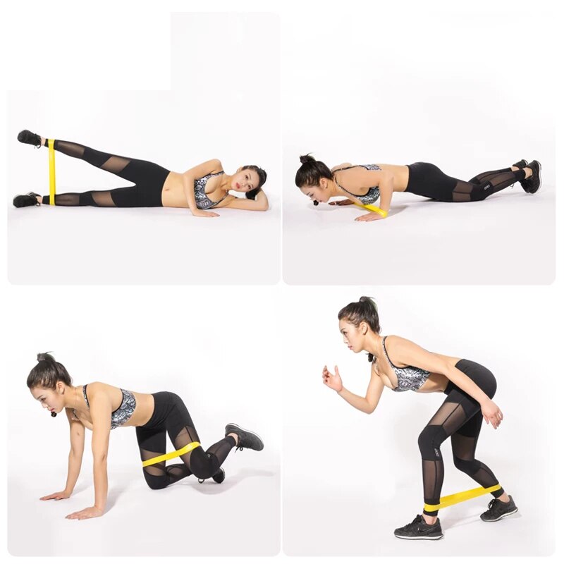 Latex Elastic Bands for Workout Set